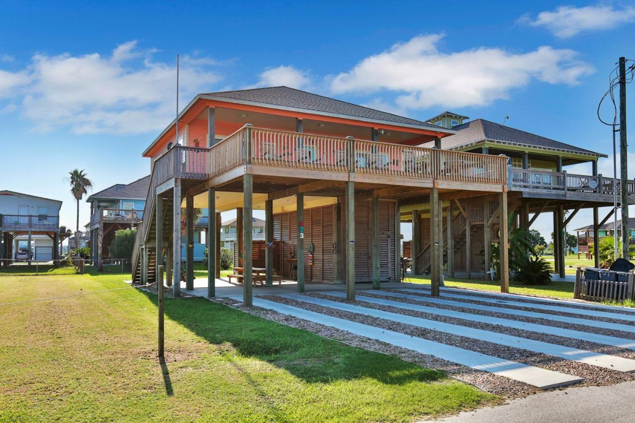 הוילה Bolivar Peninsula Wineaux Chateaux מראה חיצוני תמונה